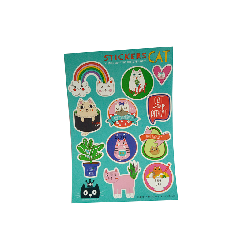 Adhesive Matte Vinyl Sticker Sheet