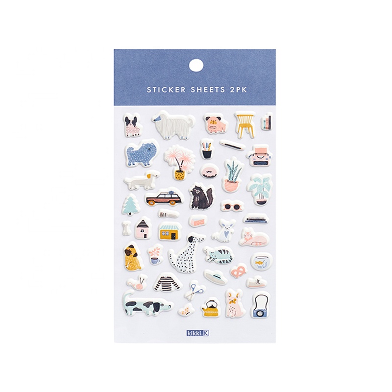 Custom Printed PVC Vinyl Sticker Sheet