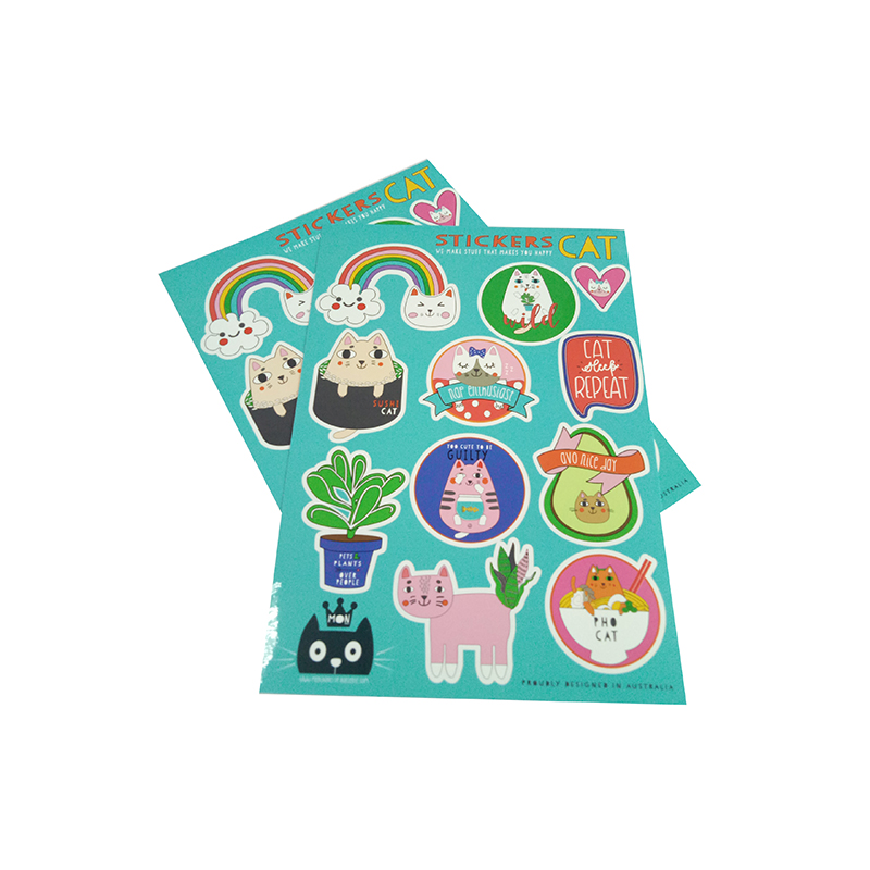 Adhesive Matte Vinyl Sticker Sheet